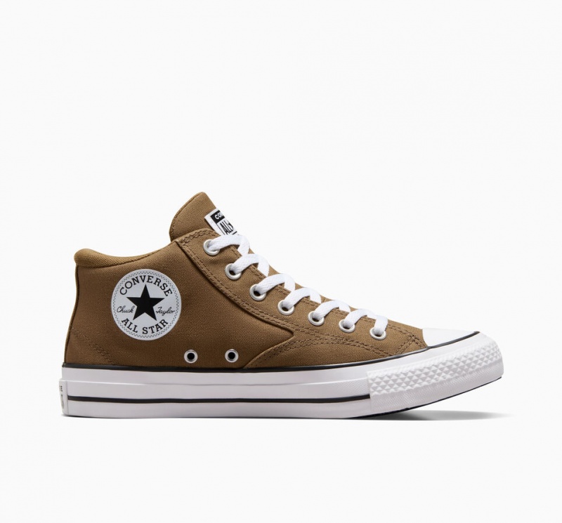 Converse Chuck Taylor All Star Malden Streetwear Vintage Sportowe Brązowe Białe Czarne | 605831-RBI