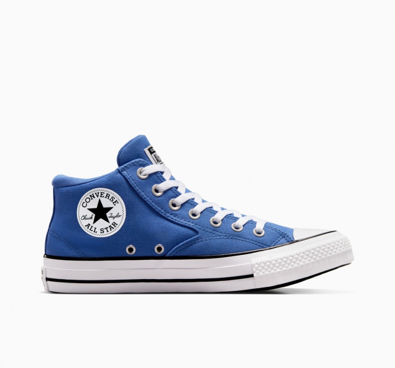 Converse Chuck Taylor All Star Malden Streetwear Vintage Sportowe Niebieskie Białe Czarne | 034157-HIT