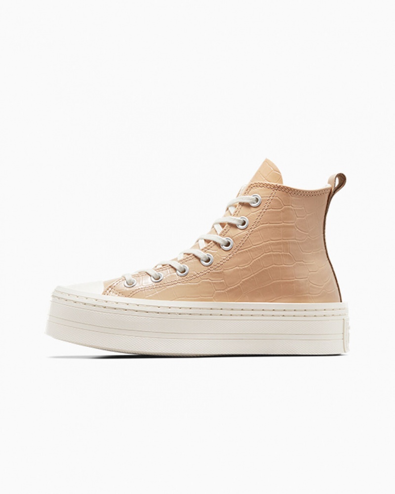 Converse Chuck Taylor All Star Modern Lift Platformie Embossed Epic Dune / Epic Dune / Egret | 924568-KOM