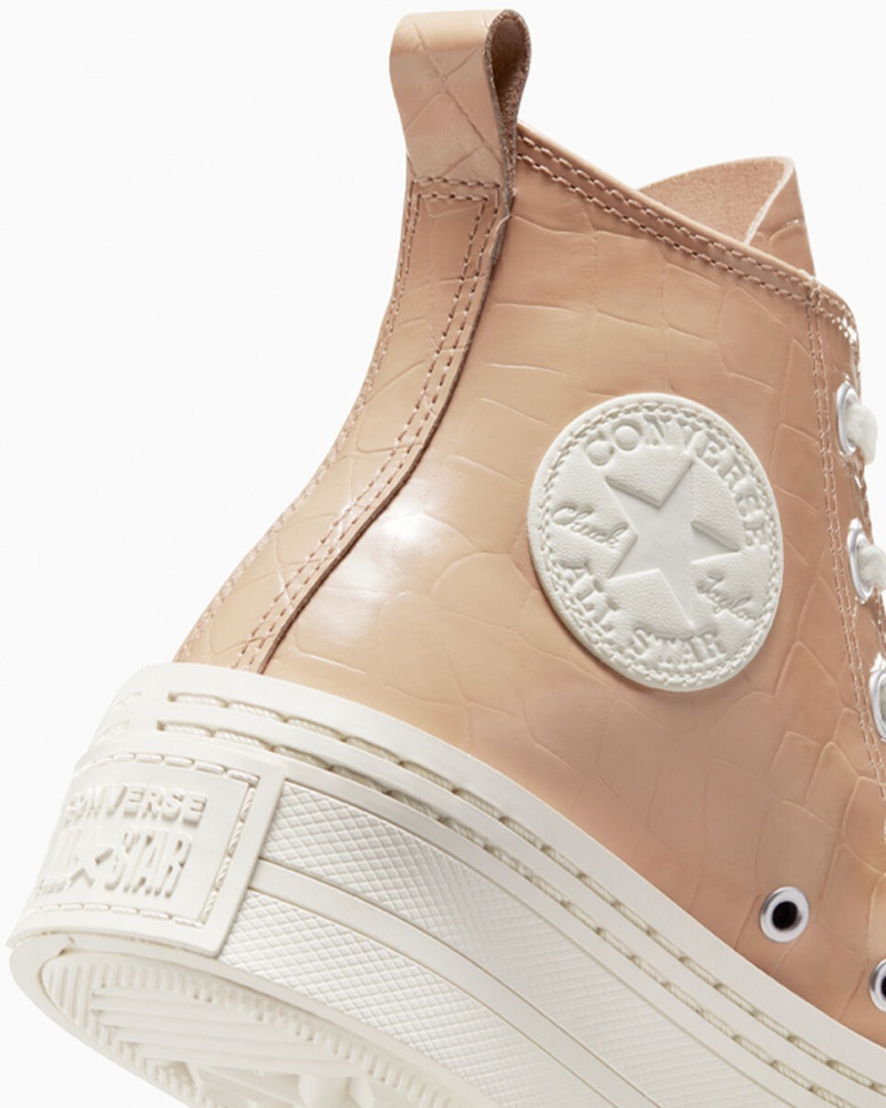 Converse Chuck Taylor All Star Modern Lift Platformie Embossed Epic Dune / Epic Dune / Egret | 924568-KOM