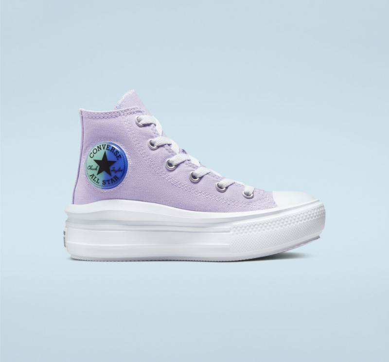 Converse Chuck Taylor All Star Move Platformie Gel Patch Królewski Niebieski | 859637-LEK