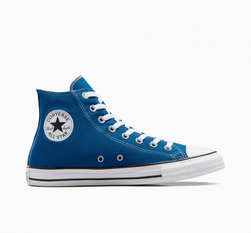 Converse Chuck Taylor All Star Niebieskie Białe Białe | 490563-GKB