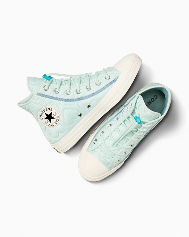 Converse Chuck Taylor All Star Pikowana Niebieskie Niebieskie | 309528-NIL