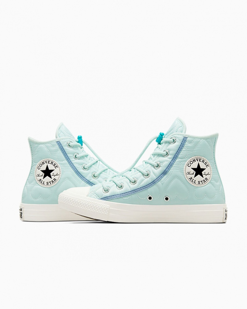 Converse Chuck Taylor All Star Pikowana Niebieskie Niebieskie | 309528-NIL