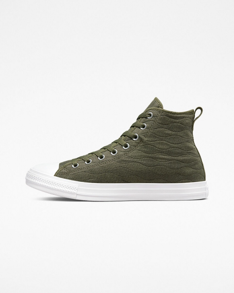 Converse Chuck Taylor All Star Pikowana Zielone | 986250-BLV