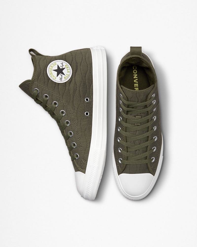 Converse Chuck Taylor All Star Pikowana Zielone | 986250-BLV