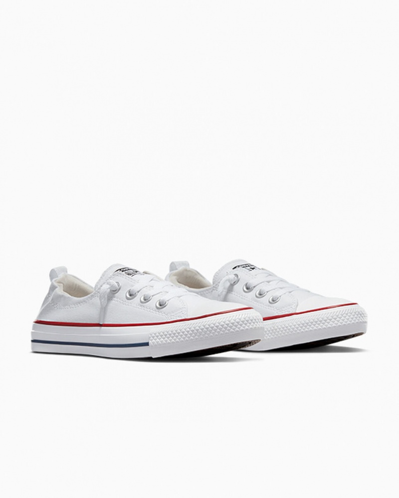 Converse Chuck Taylor All Star Shoreline Slip Białe | 930875-WIB