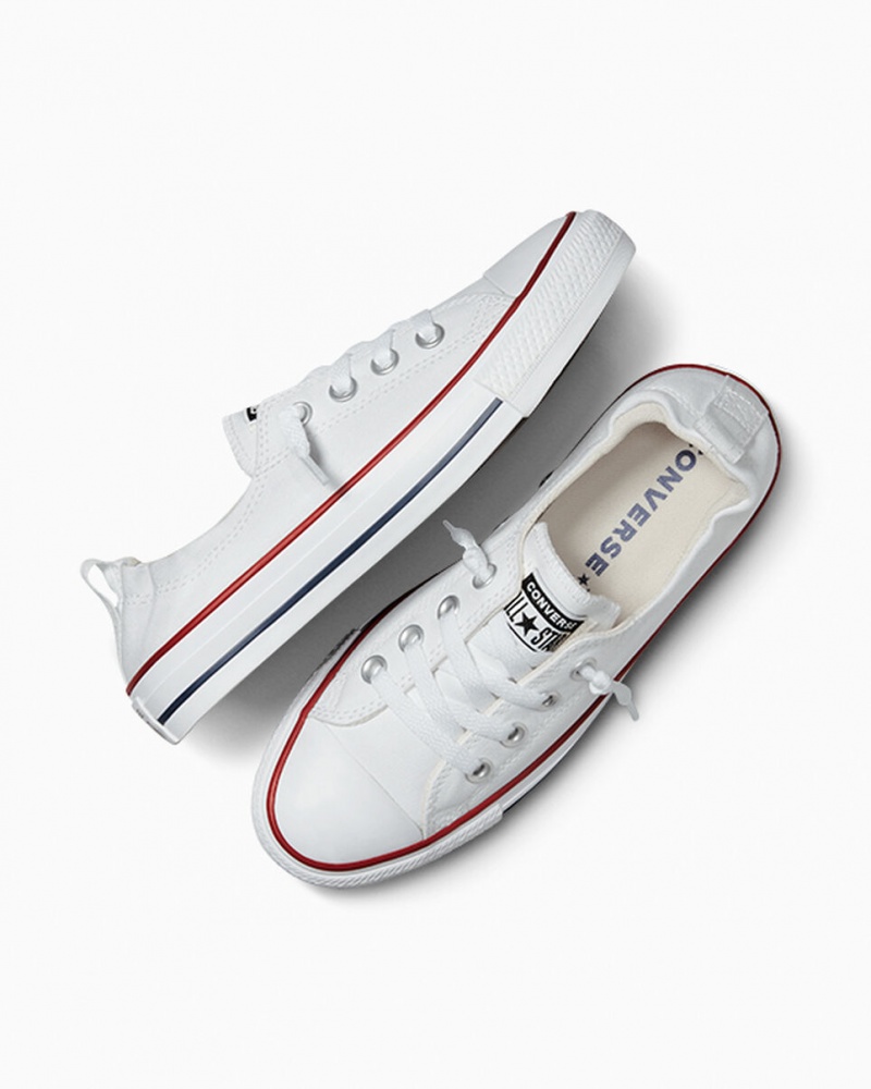 Converse Chuck Taylor All Star Shoreline Slip Białe | 930875-WIB