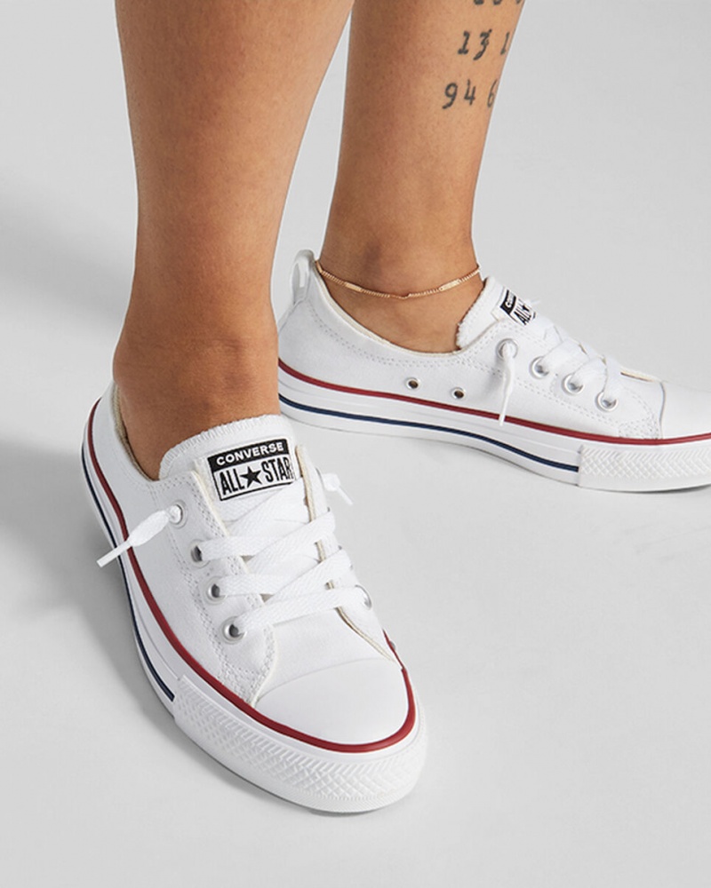 Converse Chuck Taylor All Star Shoreline Slip Białe | 930875-WIB