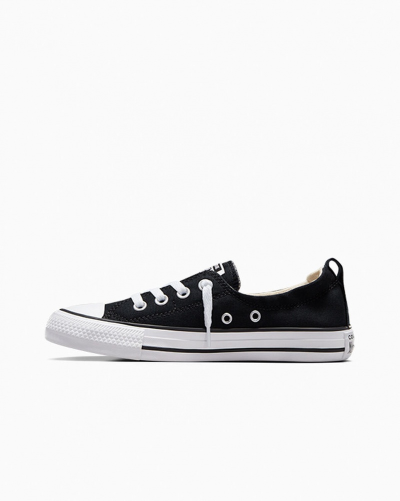 Converse Chuck Taylor All Star Shoreline Slip Czarne | 470921-JYO