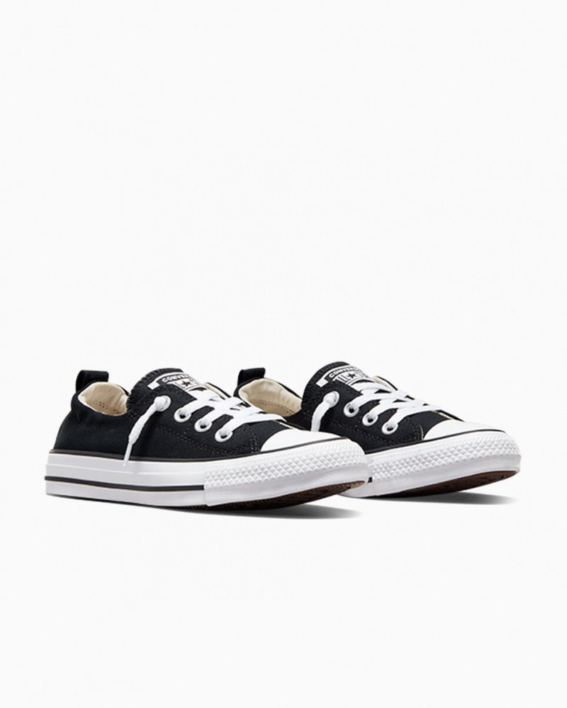 Converse Chuck Taylor All Star Shoreline Slip Czarne | 470921-JYO