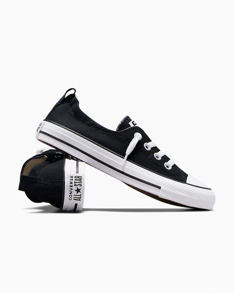 Converse Chuck Taylor All Star Shoreline Slip Czarne | 470921-JYO