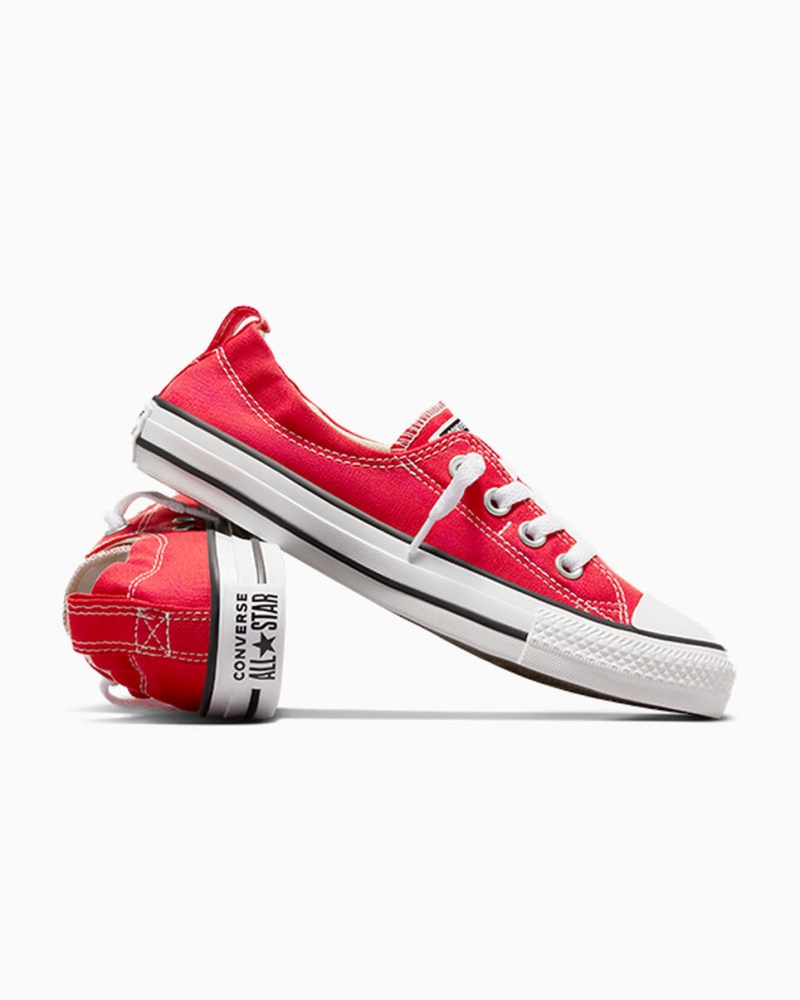 Converse Chuck Taylor All Star Shoreline Slip Czerwone | 328105-UPT