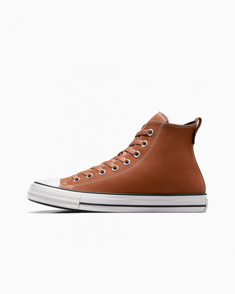 Converse Chuck Taylor All Star Skórzane Białe | 956408-IAW