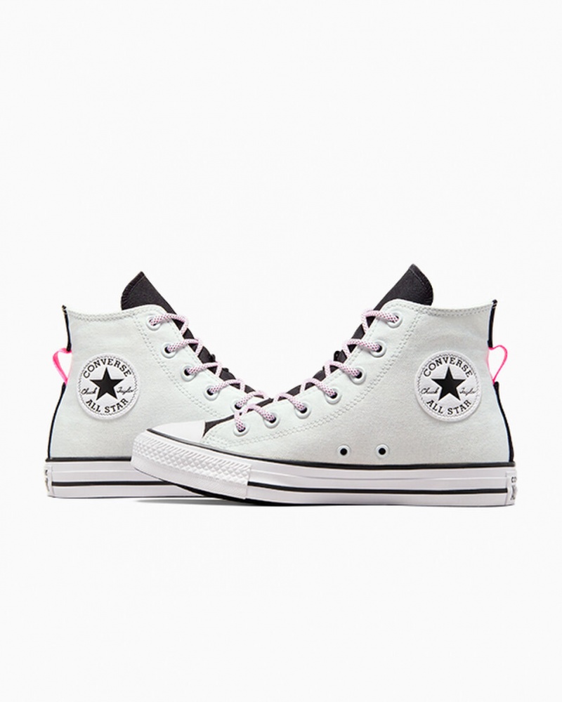 Converse Chuck Taylor All Star Szare Czarne | 615734-ECM