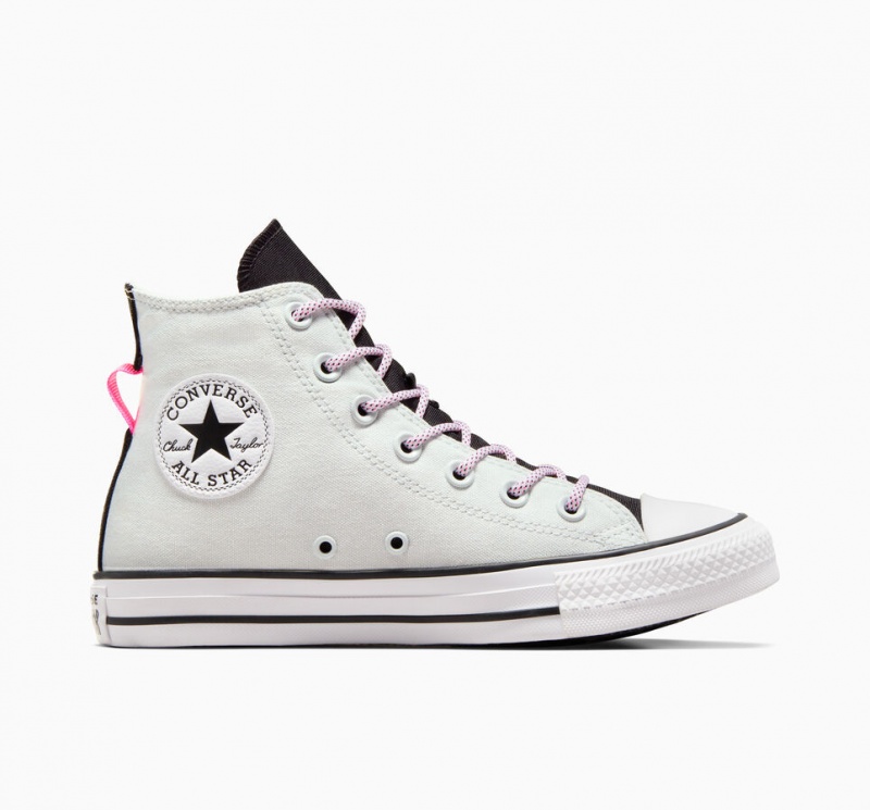 Converse Chuck Taylor All Star Szare Czarne | 615734-ECM