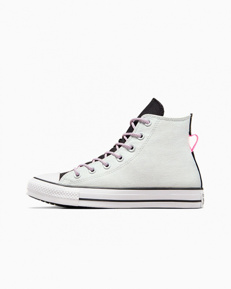 Converse Chuck Taylor All Star Szare Czarne | 317645-OWN