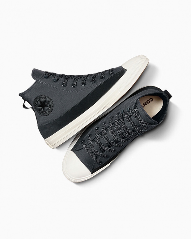 Converse Chuck Taylor All Star Urban Explorer Szare Czarne | 547612-DCF