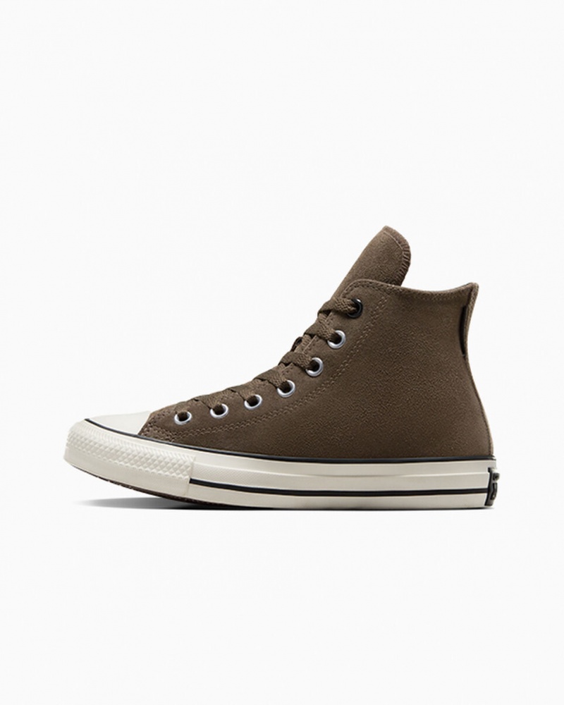 Converse Chuck Taylor All Star Zamszowe Czarne | 274915-BYE