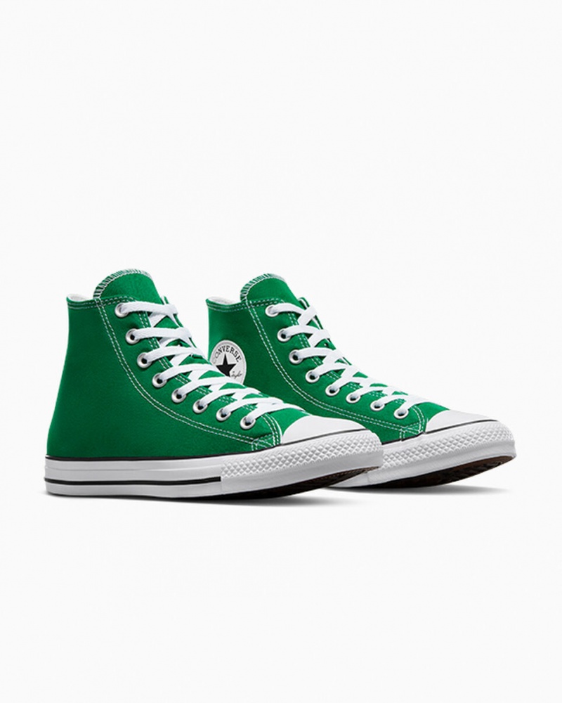 Converse Chuck Taylor All Star Zielone Białe Białe | 617839-RMS