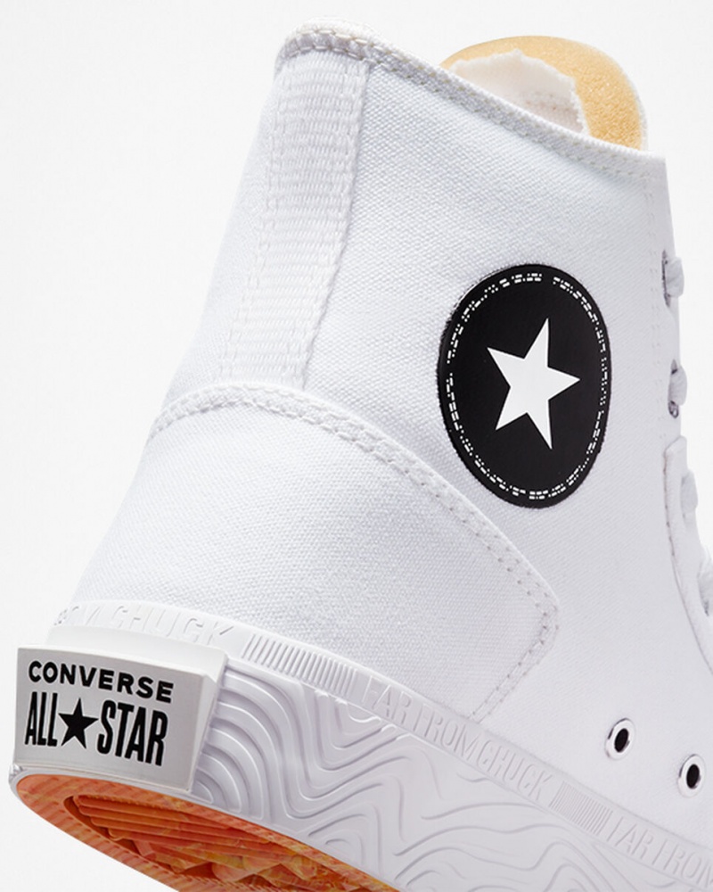 Converse Chuck Taylor Alt Star Płócienne Białe Czarne Białe | 605731-AMG