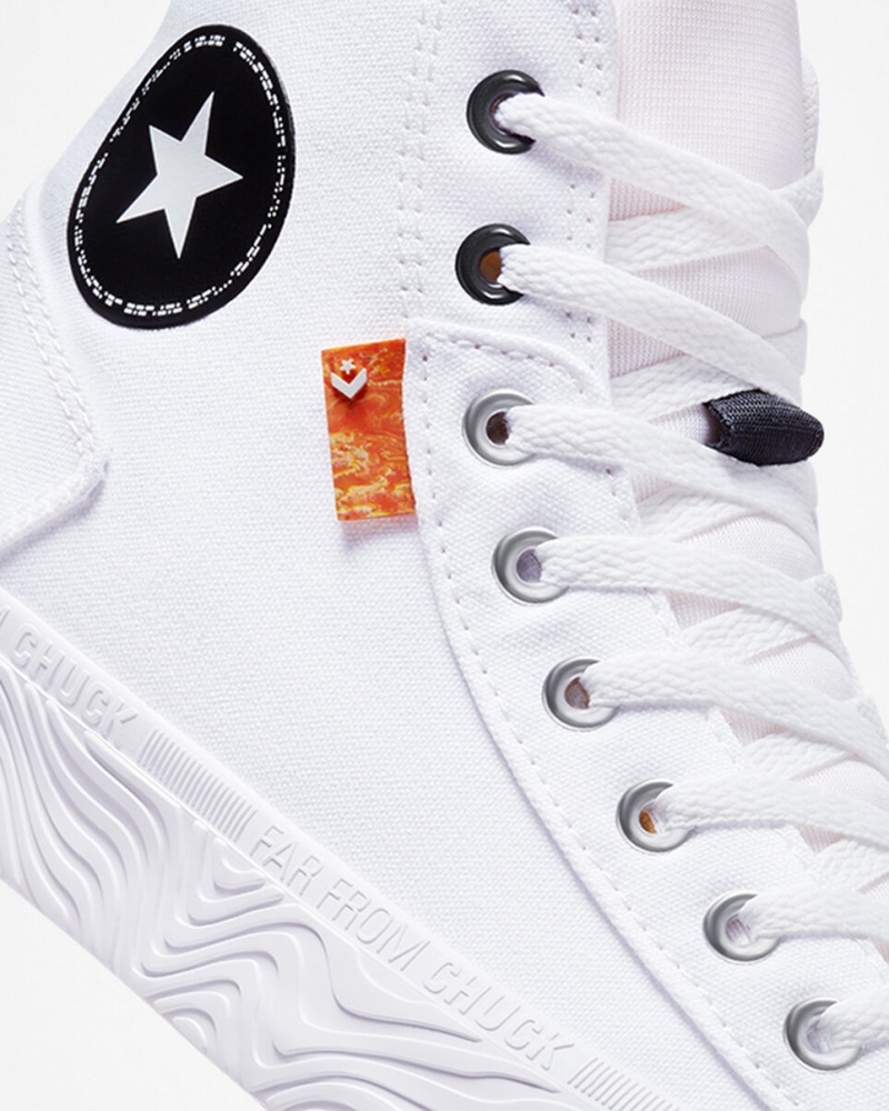 Converse Chuck Taylor Alt Star Płócienne Białe Czarne Białe | 605731-AMG