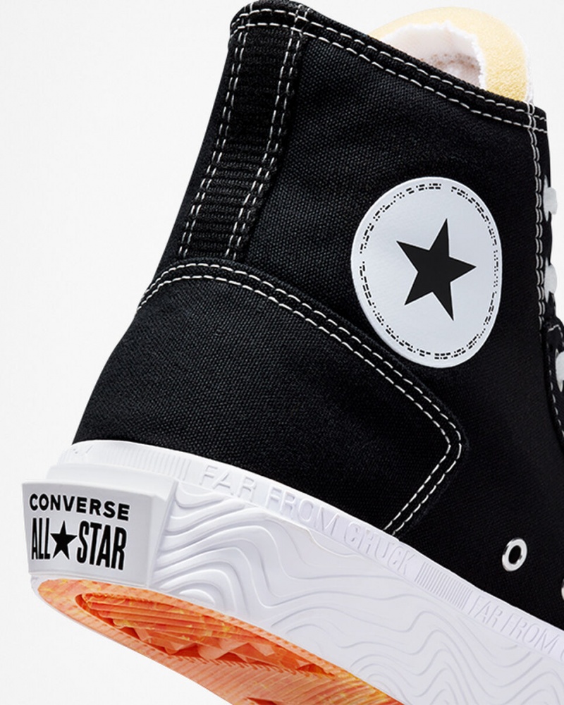 Converse Chuck Taylor Alt Star Płócienne Czarne Białe Białe | 028694-URJ