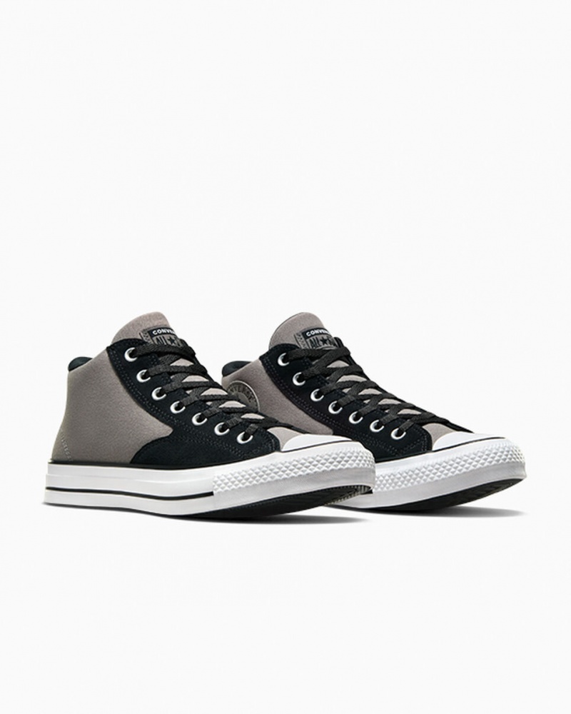 Converse Chuck Taylor Malden Streetwear Czarne Białe | 762418-UXK