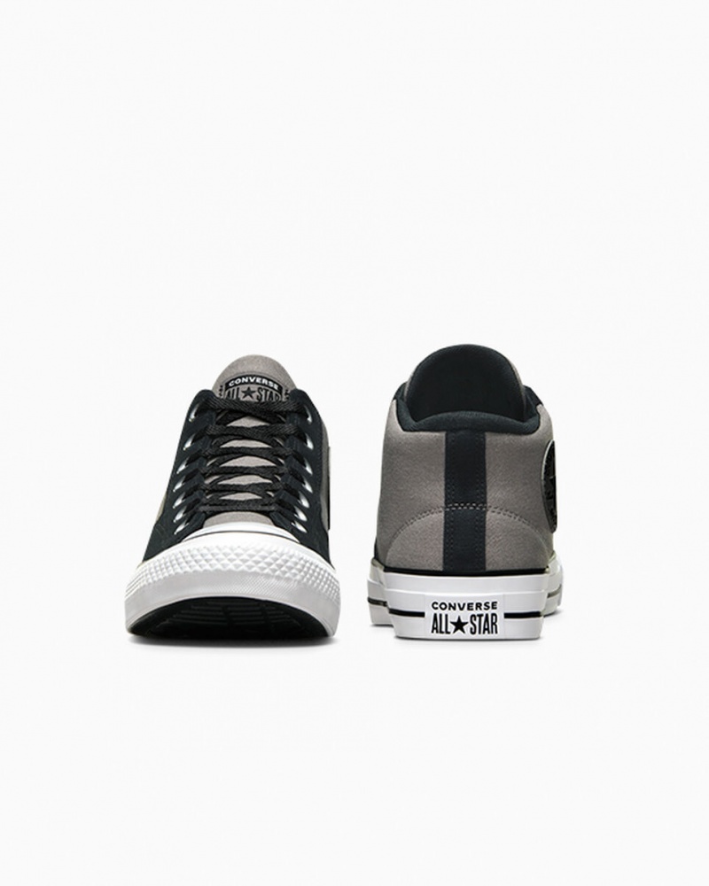 Converse Chuck Taylor Malden Streetwear Czarne Białe | 762418-UXK