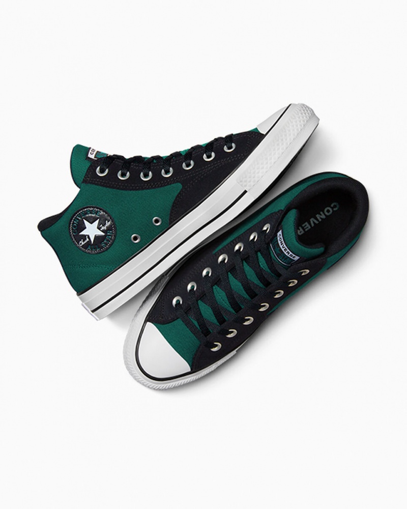 Converse Chuck Taylor Malden Streetwear Czarne Białe | 068193-APZ