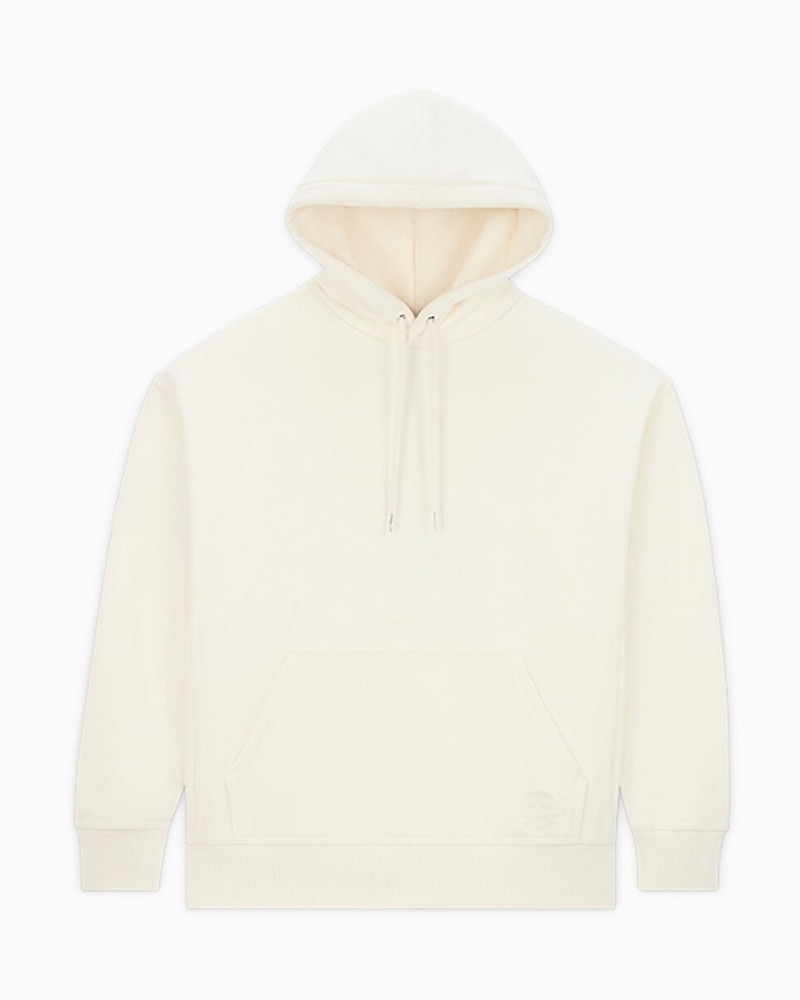 Converse Converse Gold Standard Loose-Fit Pullover Hoodie Egret | 470839-DSN