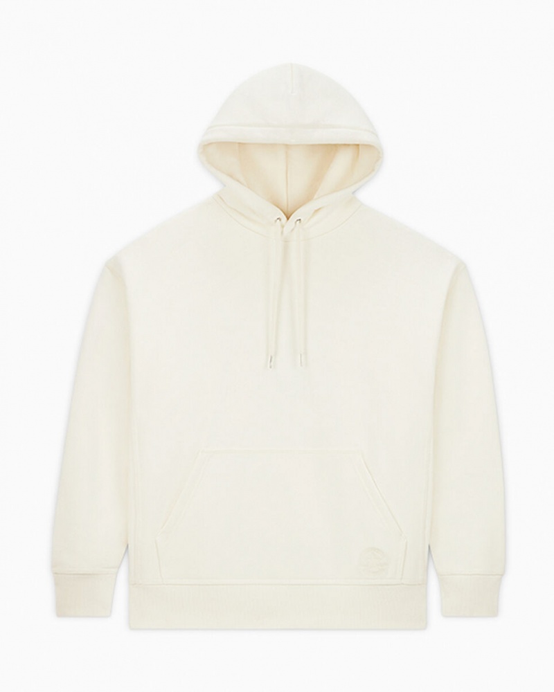 Converse Converse Gold Standard Loose-Fit Pullover Hoodie Egret | 470839-DSN