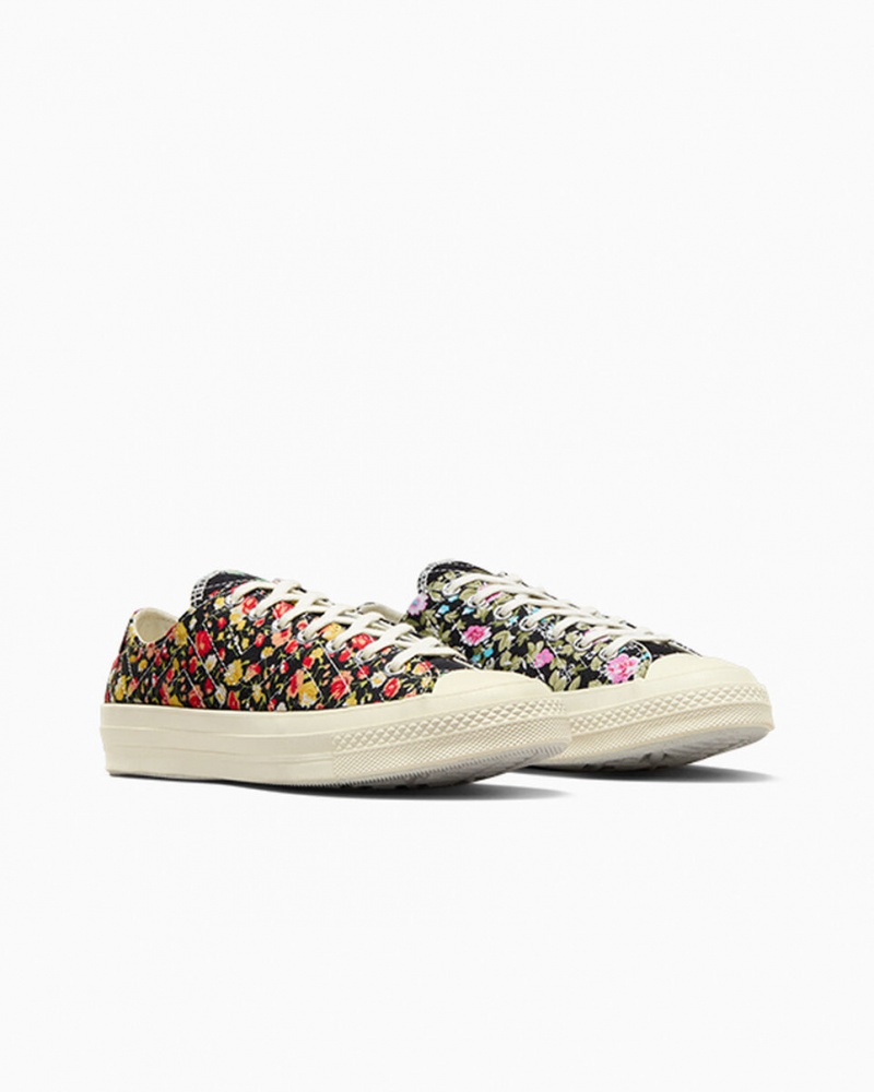 Converse Converse Upcycled Floral Chuck 70 Czarne Czarne | 830649-KQH