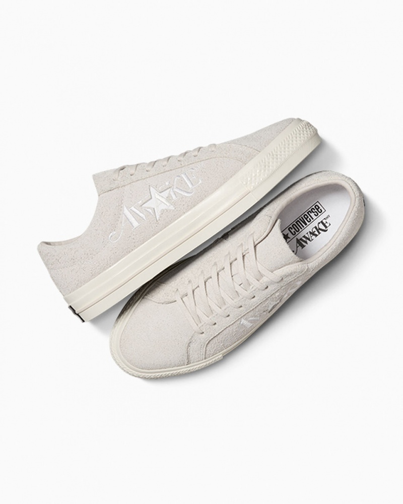 Converse Converse x Awake NY One Star Pro Białe Czarne Białe | 459718-AID