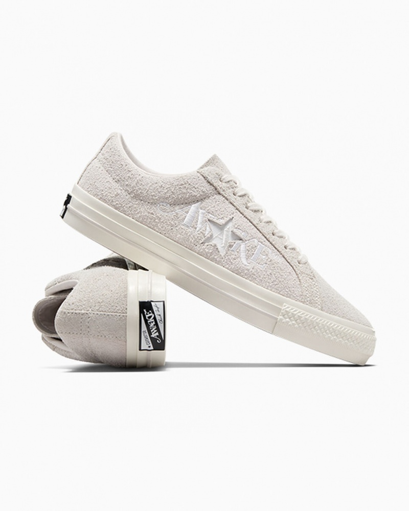 Converse Converse x Awake NY One Star Pro Białe Czarne Białe | 459718-AID