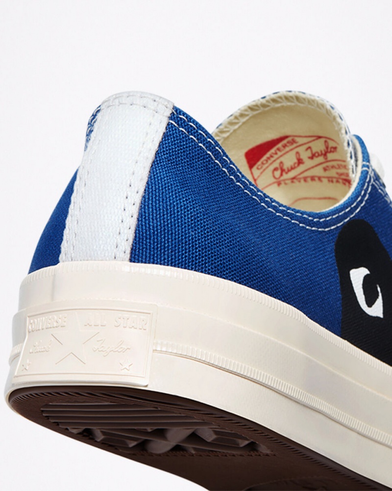 Converse Converse x Comme des Garçons PLAY Chuck 70 Niebieskie Czarne | 082319-FXC