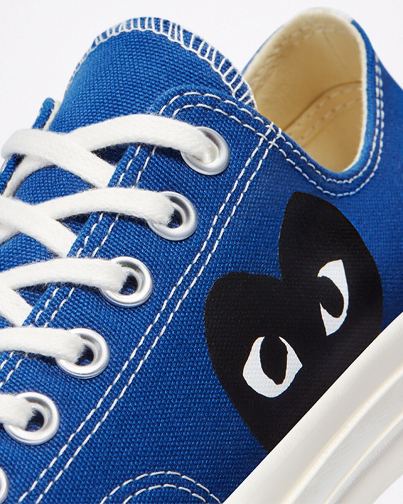 Converse Converse x Comme des Garçons PLAY Chuck 70 Niebieskie Czarne | 082319-FXC