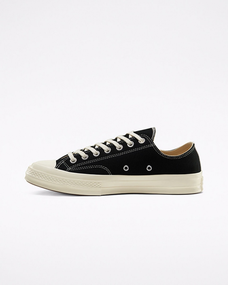 Converse Converse x Comme des Garçons PLAY Chuck 70 Czarne Białe Czerwone | 415903-ESD