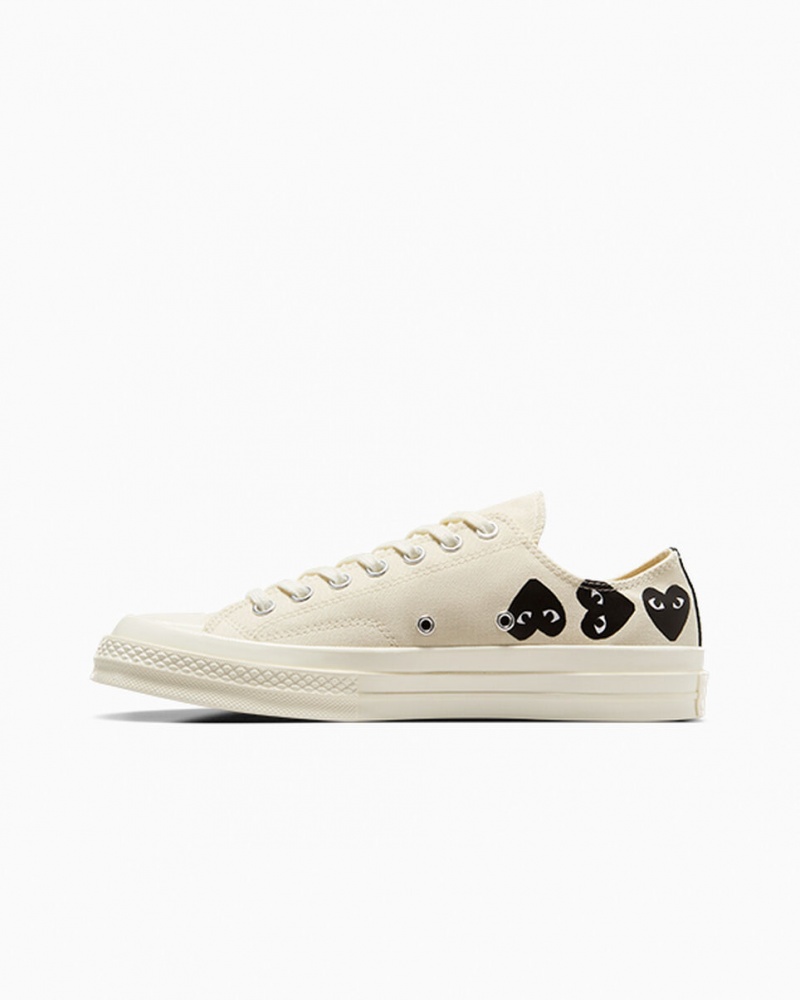 Converse Converse x Comme des Garçons PLAY Chuck 70 Multi Heart Czarne | 147056-NGO