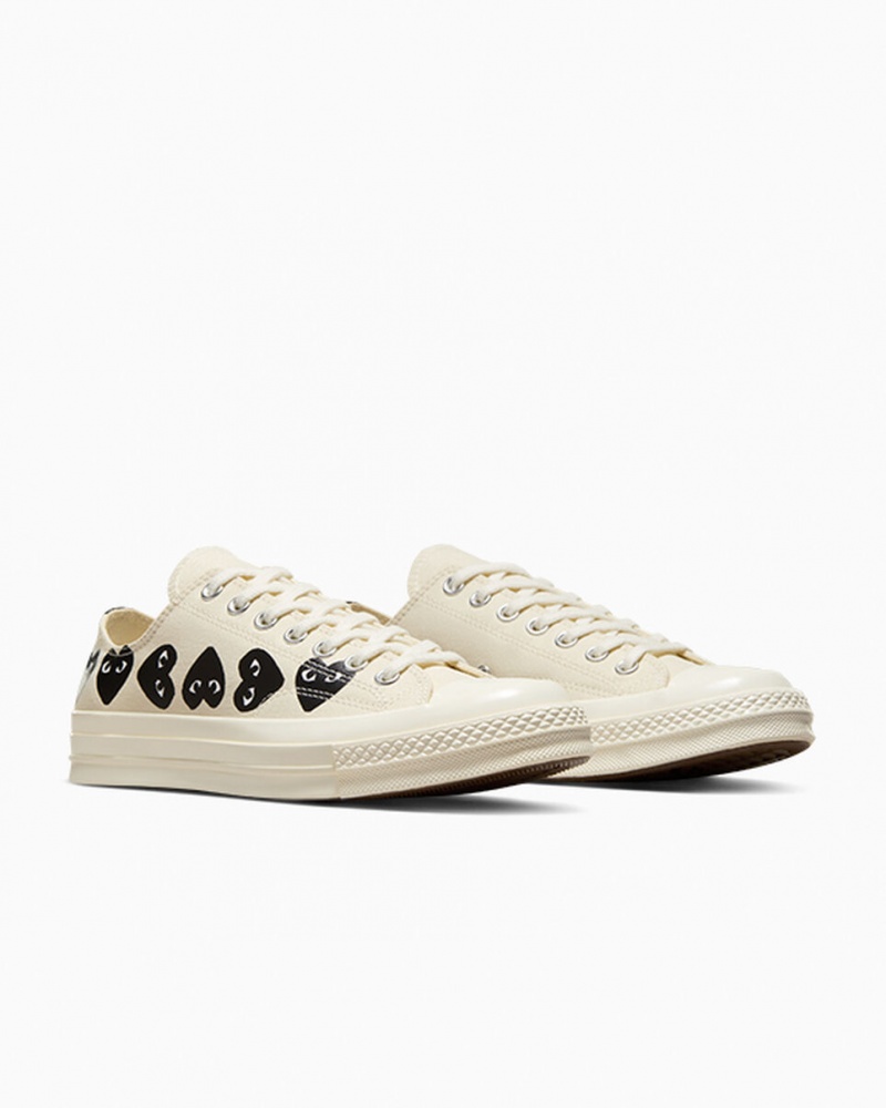 Converse Converse x Comme des Garçons PLAY Chuck 70 Multi Heart Czarne | 147056-NGO