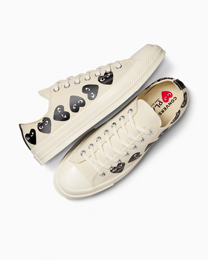 Converse Converse x Comme des Garçons PLAY Chuck 70 Multi Heart Czarne | 147056-NGO