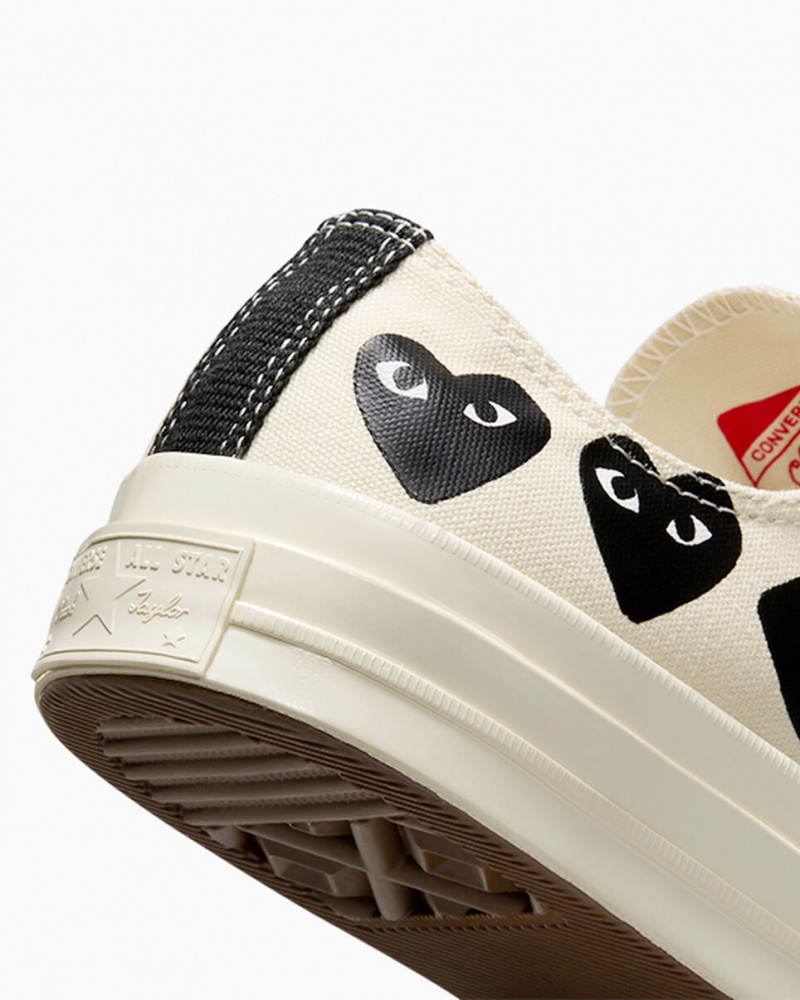 Converse Converse x Comme des Garçons PLAY Chuck 70 Multi Heart Czarne | 147056-NGO