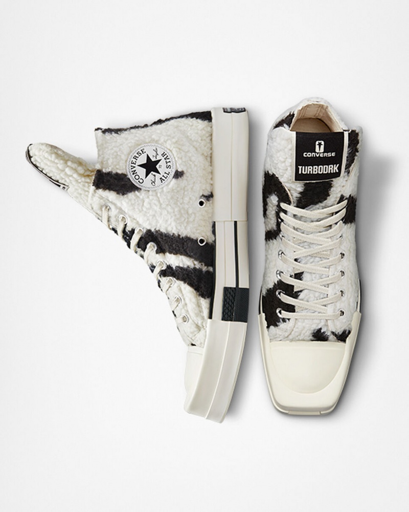 Converse Converse x DRKSHDW TURBODRK Chuck 70 Białe Czarne | 875102-AVF