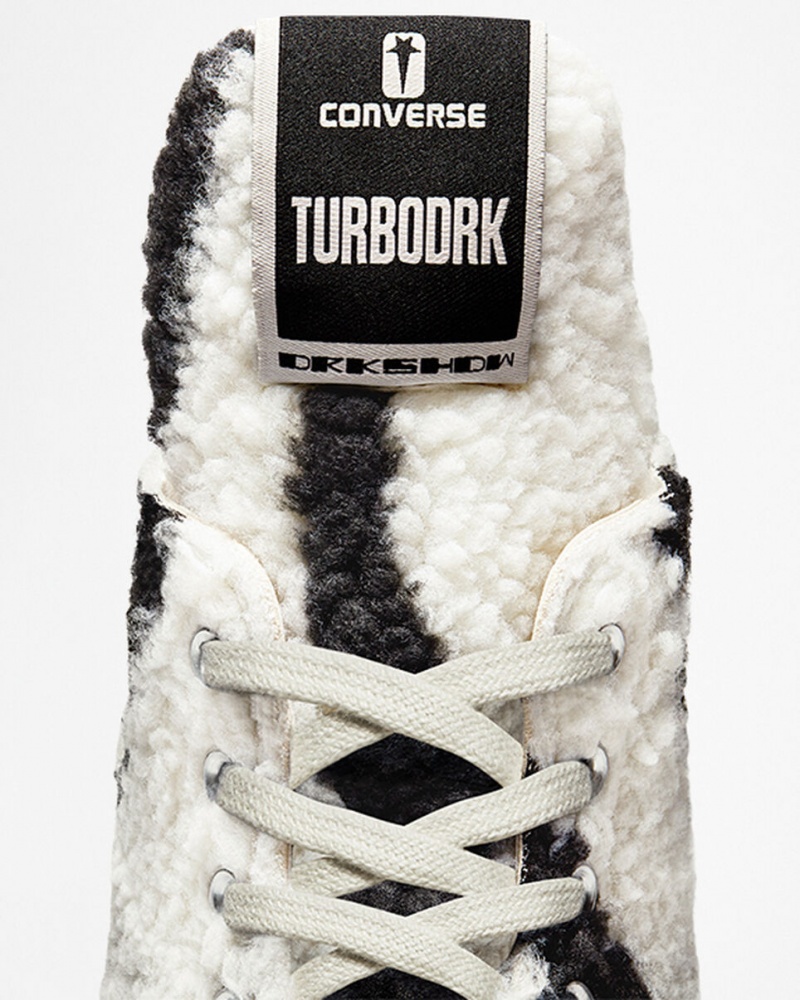 Converse Converse x DRKSHDW TURBODRK Chuck 70 Białe Czarne | 492315-EHX