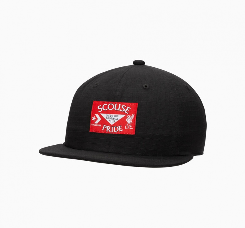 Converse Converse x LFC 6-Panel Cap Czarne | 529801-NKZ