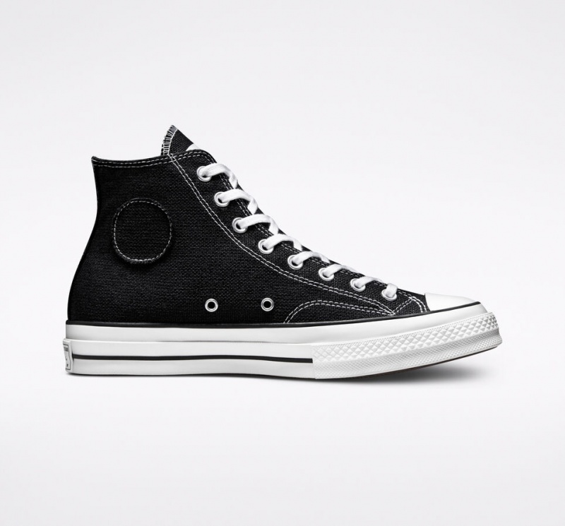 Converse Converse x Stüssy Chuck 70 Czarne Białe Czarne | 841957-IPX