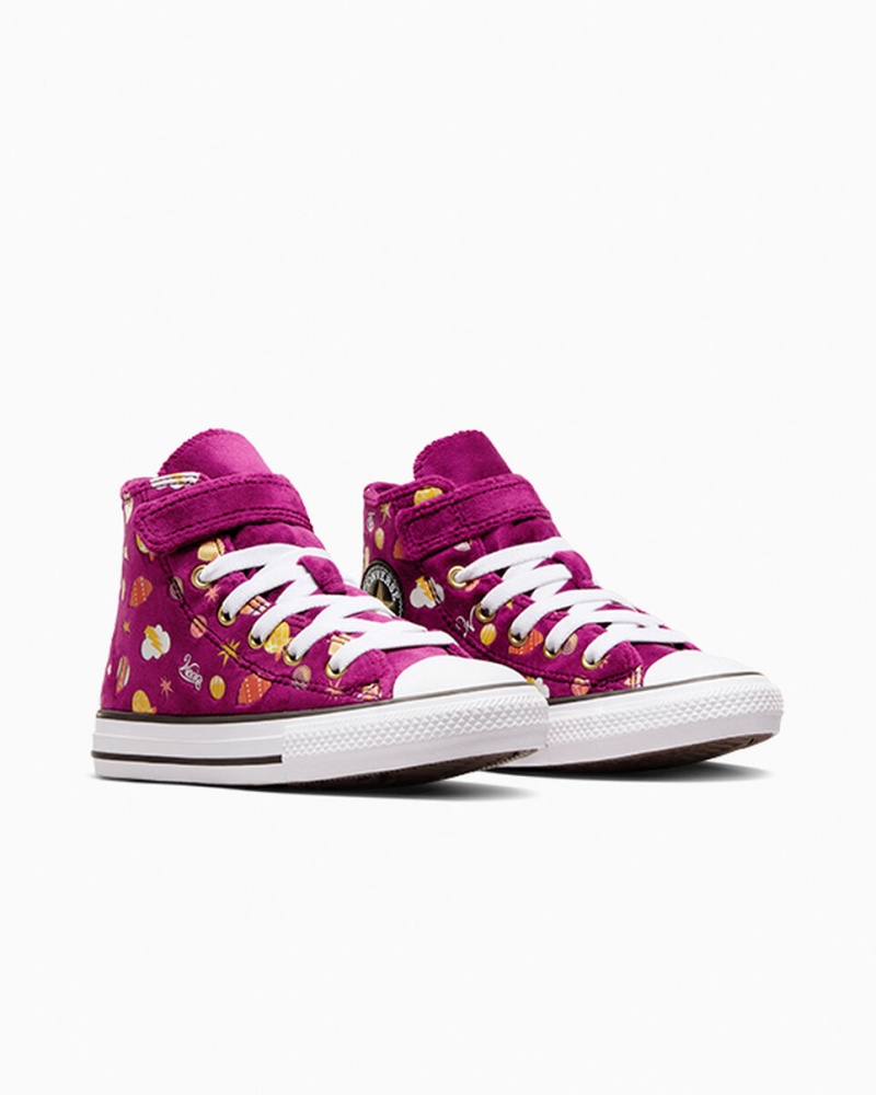 Converse Converse x Wonka Chuck Taylor All Star Easy On Fioletowe Złote Białe | 605384-PJD