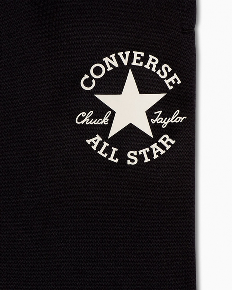 Converse Core Joggers Czarne | 261380-EZY