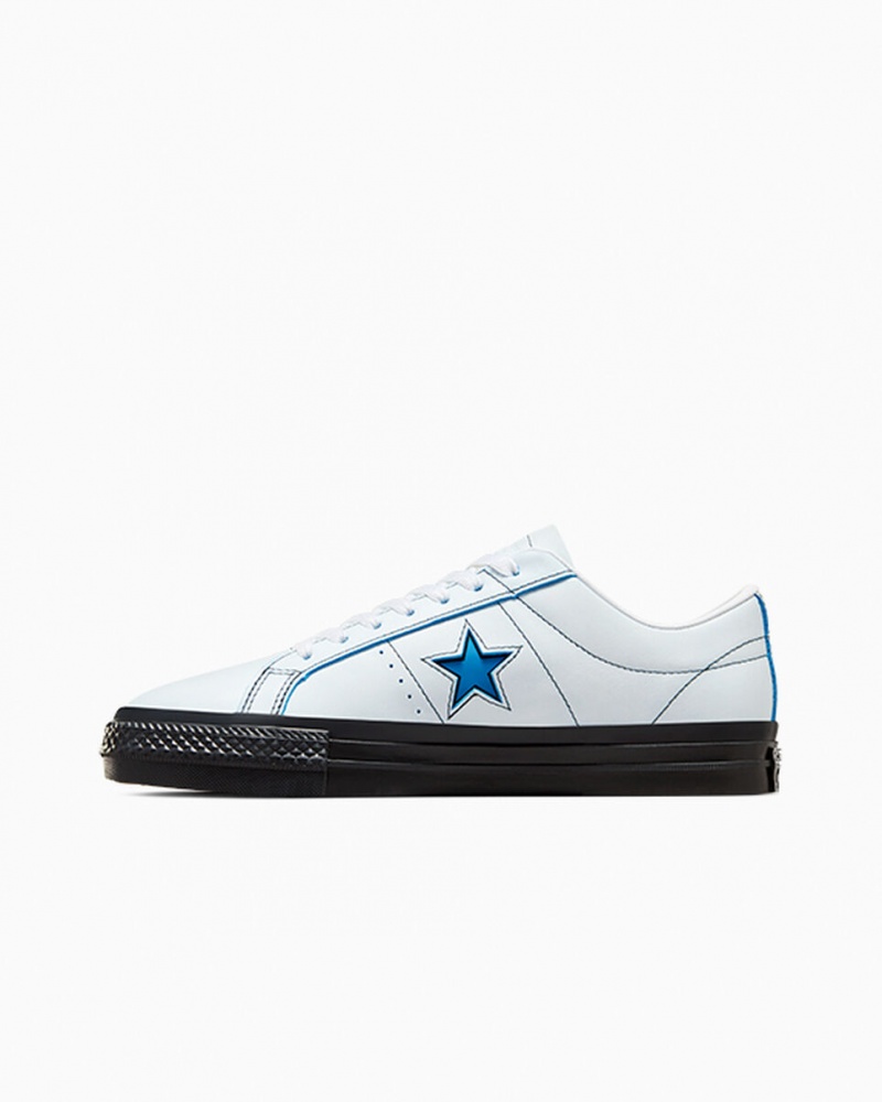 Converse Eddie Cernicky One Star Pro Białe Czarne Niebieskie | 897532-HYI