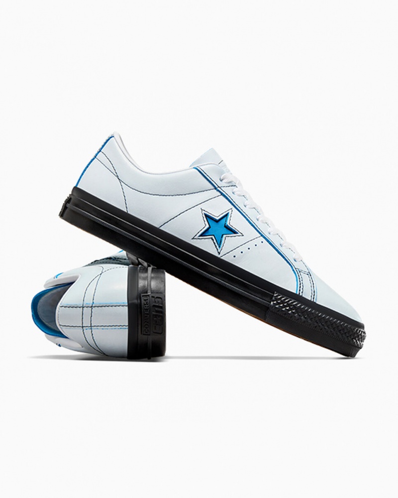 Converse Eddie Cernicky One Star Pro Białe Czarne Niebieskie | 897532-HYI